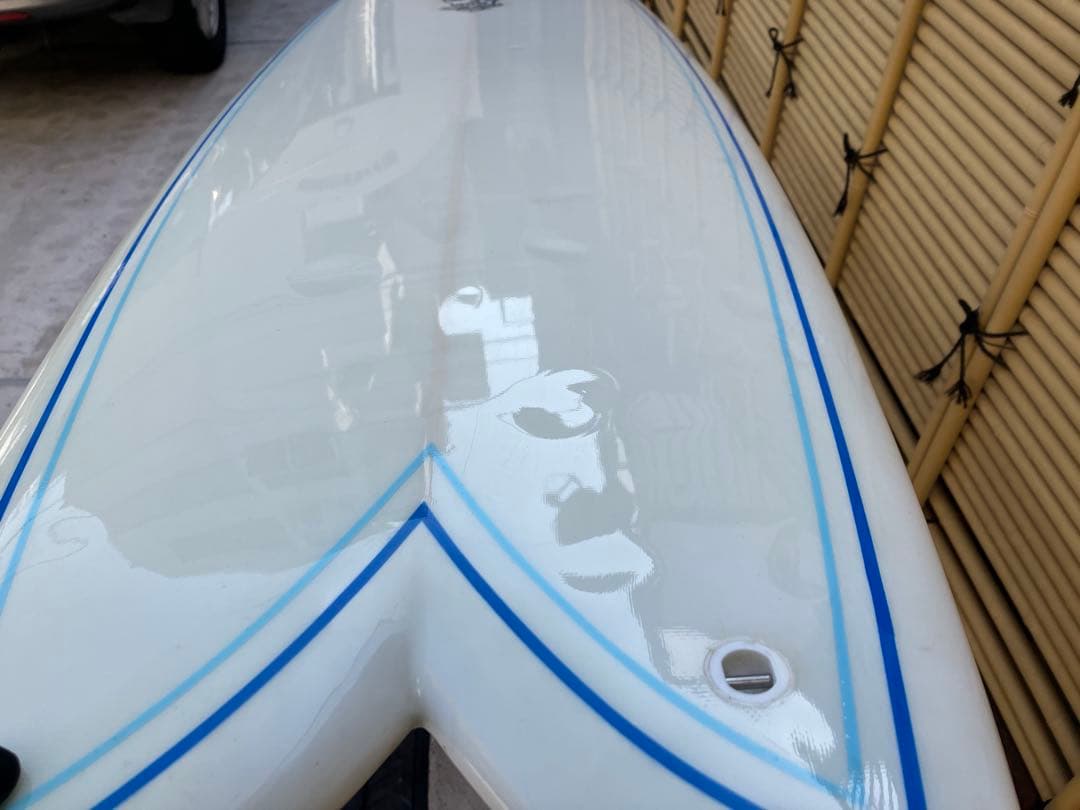 激美品！新品一回のみFresh Surfboards 5.8クワッドフィッシュ