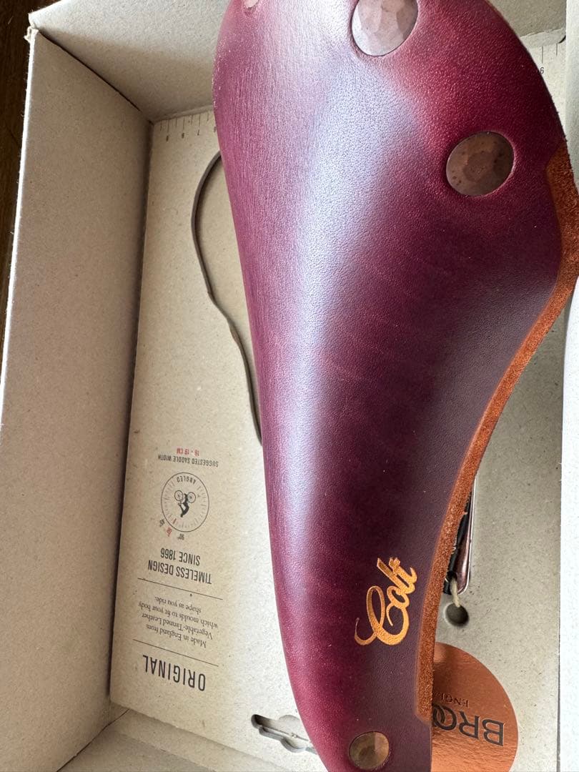 ブルックス BROOKS Colt ワインレッド