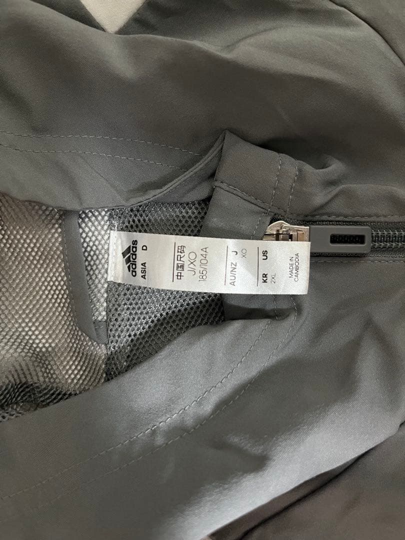 ベガルタ仙台 adidas グレー ジャージ XOサイズ