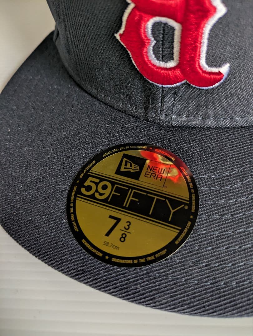 ニューエラMLBキャップ　ボストンレッドソックス 59FIFTY 7 3/8