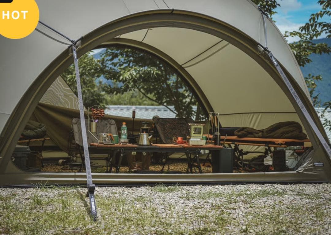 新品未使用 [＼] CAMPCORD 機能ガイロープ 2本セット(3.3M)