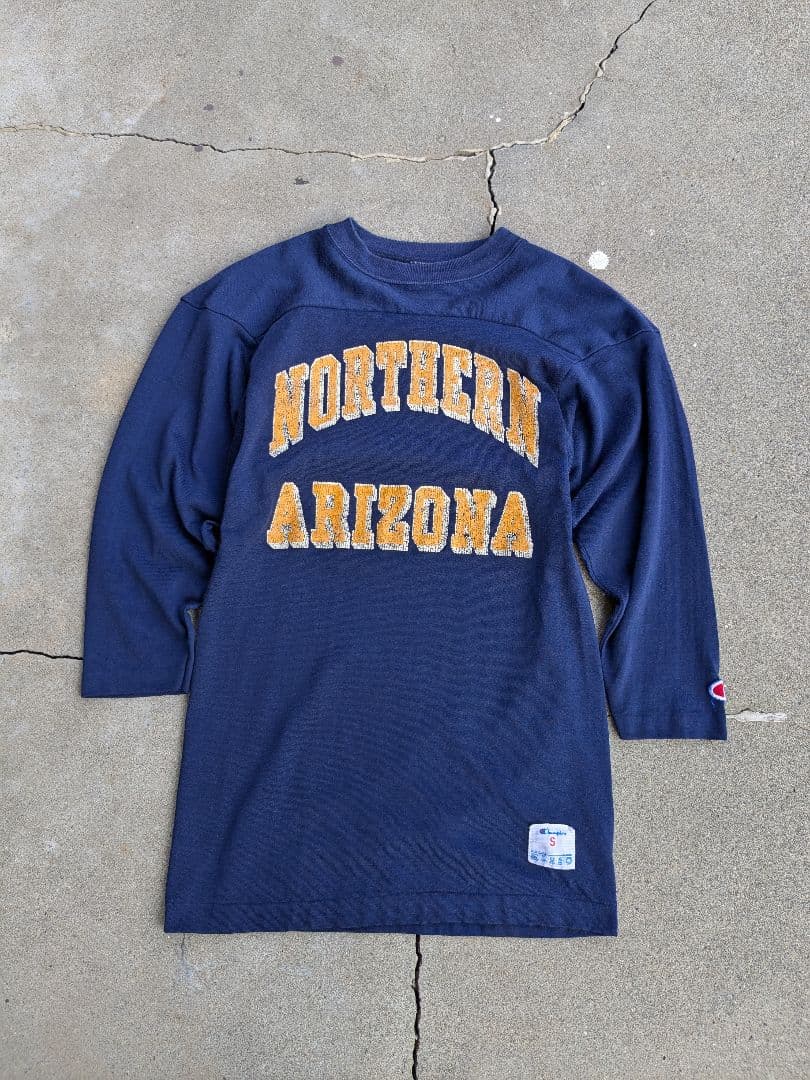 貴重◎ 70's. champion football Tshirt バータグ