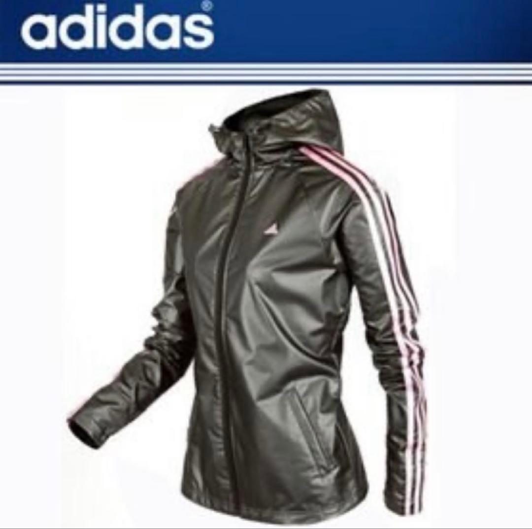 adidas アディダス セットアップ 上下セット ラミネート加工 サウナスーツ
