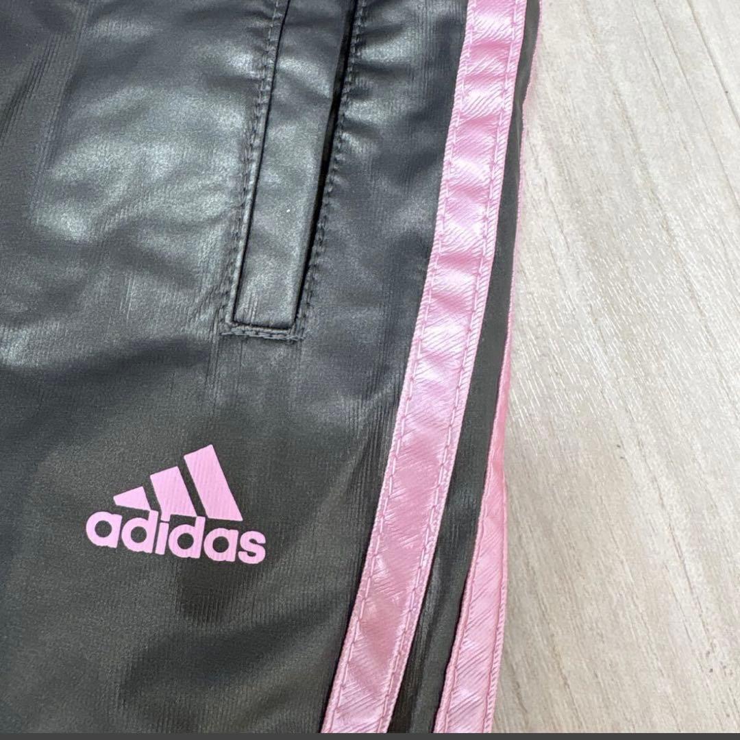 adidas アディダス セットアップ 上下セット ラミネート加工 サウナスーツ