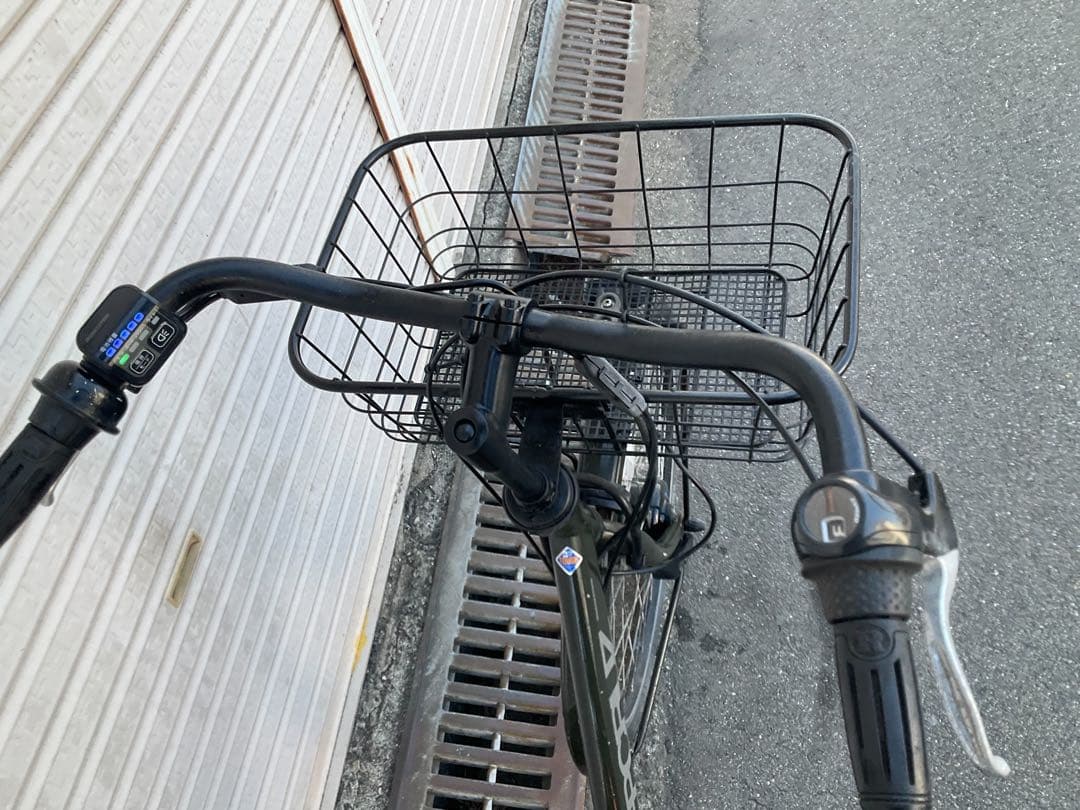 ブリヂストン新機種電動アシスト自転車STEP cruise26インチカーキ色