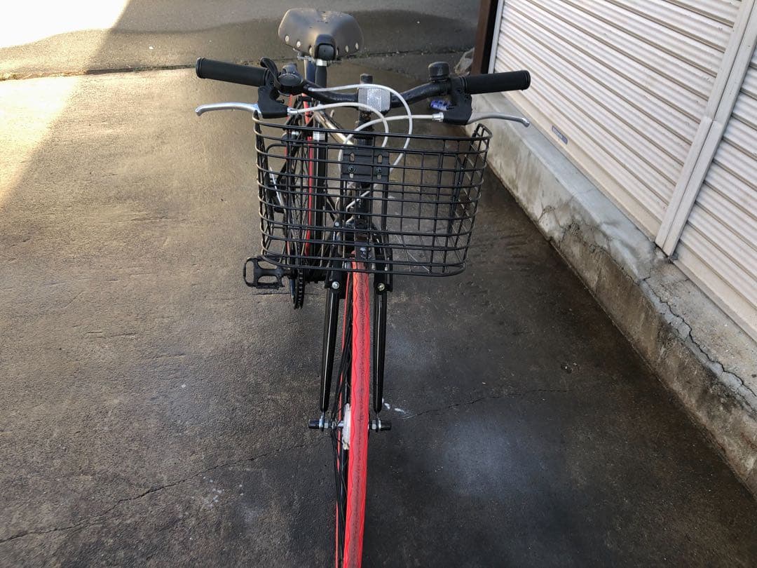 FREE AIR自転車クロスバイクシマノ式外装6段変速ブラックボディー
