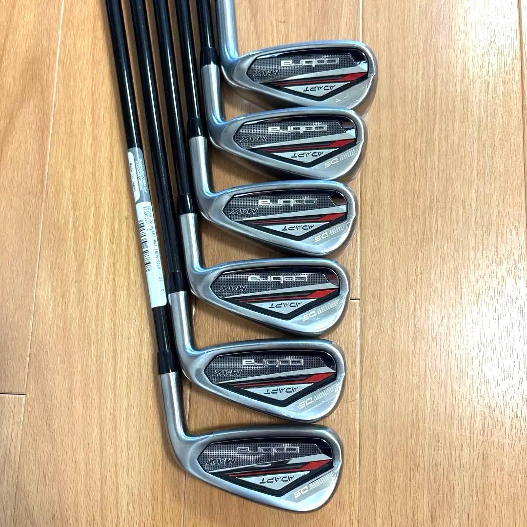 コブラ cobra DS-ADAPT MAX 6本セット フレックスS+R