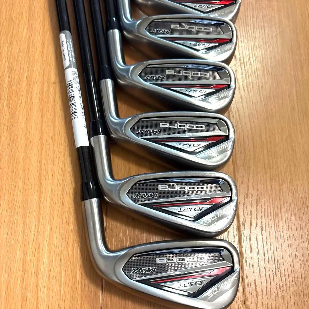 コブラ cobra DS-ADAPT MAX 6本セット フレックスS+R