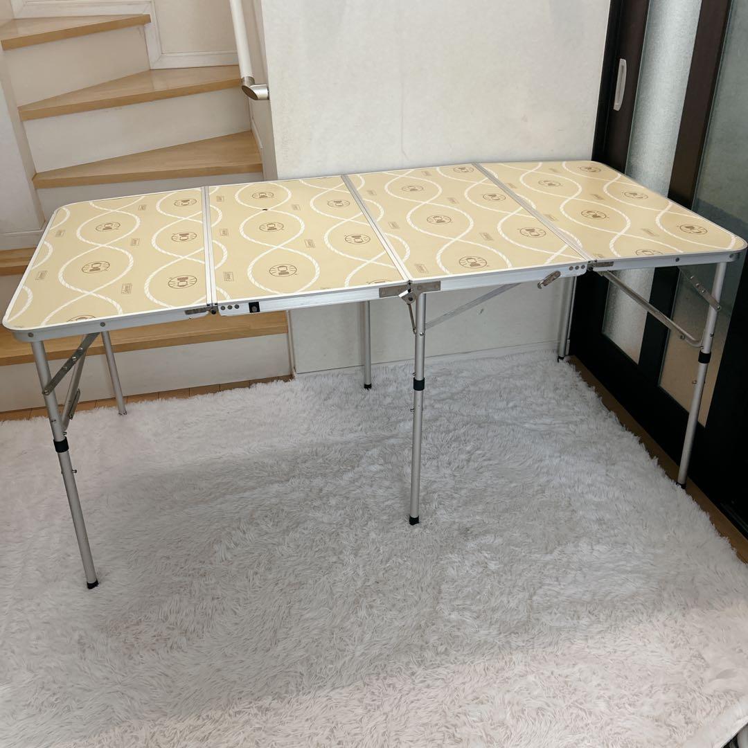 コールマン SLIM 4-FOLDING TABLE 四つ折りテーブル
