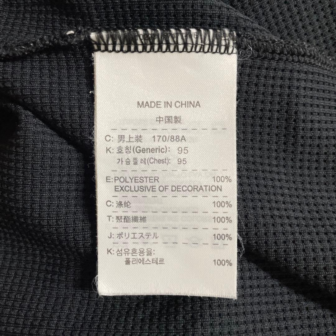 未使用級　ナイキゴルフ　半袖　モックネック　ワンポイント　スウォッシュ　黒　M