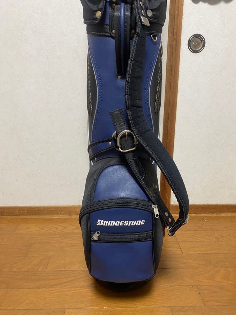 BRIDGESTONE キャディバッグ 青黒