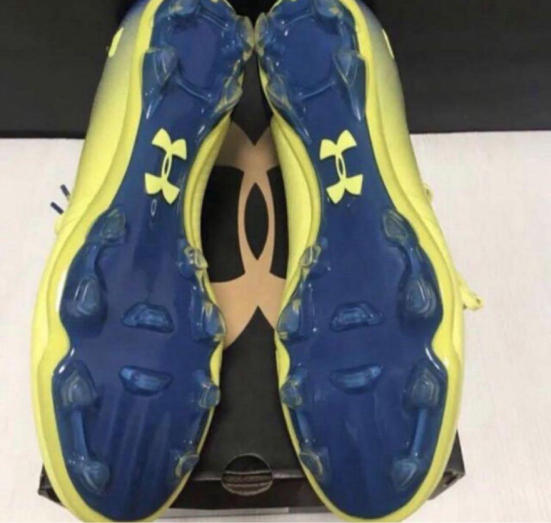送料無料 新品 UNDERARMOUR スパイク UAスポットライト BL HG