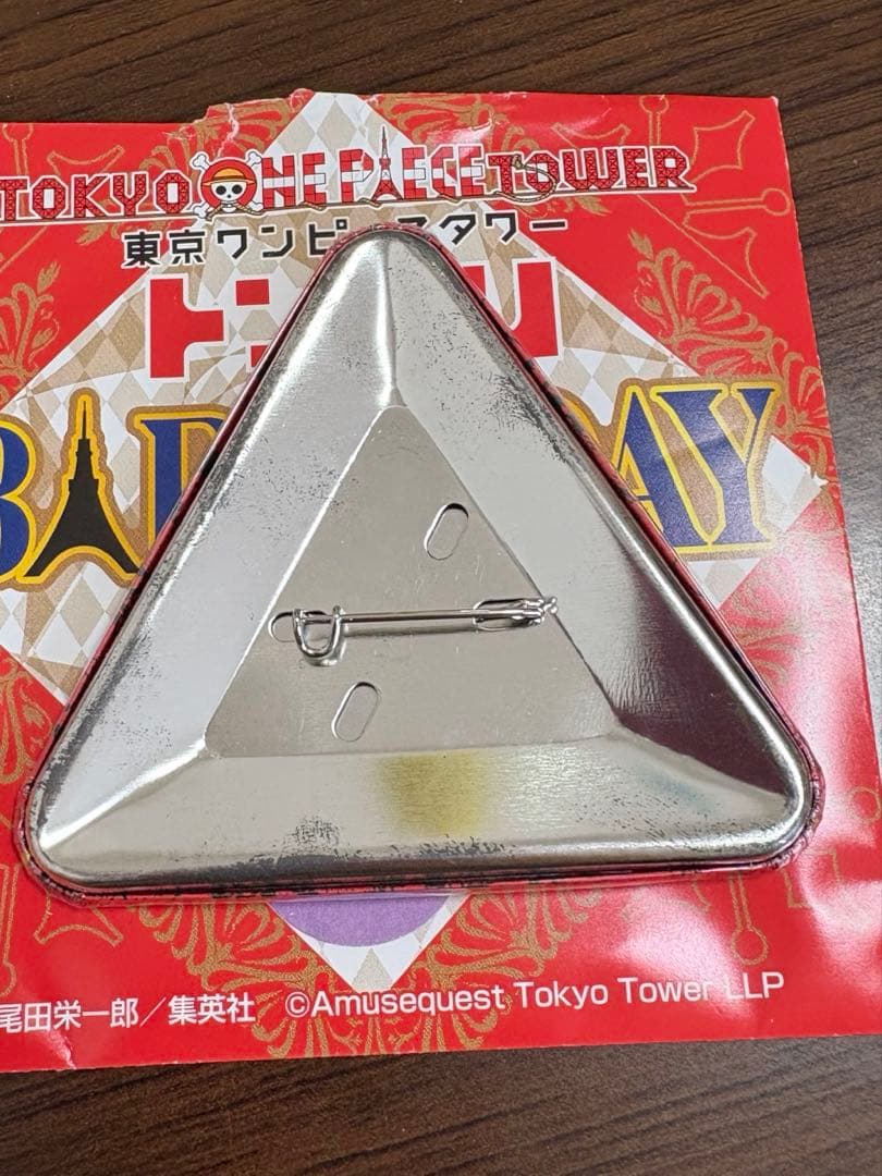 ワンピース 東京ワンピースタワー トンガリバースデー缶バッジ サンジ