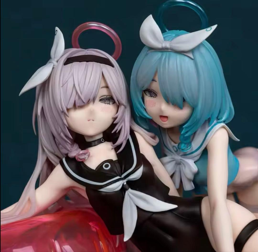 ア*ア様 ブルーアーカイブ プラナ・アロナ ガレージキット 塗装済み 完成品　即