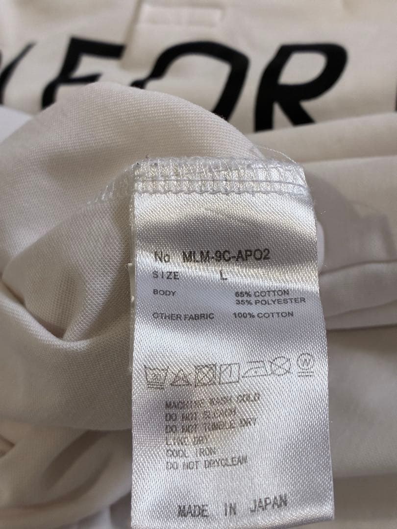 【値下げしました】マークアンドロナ ポロシャツ デカロゴ Lサイズ メンズ