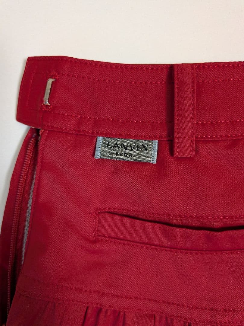LANVIN SPORT 裏メッシュ フレアスカート サイズ38