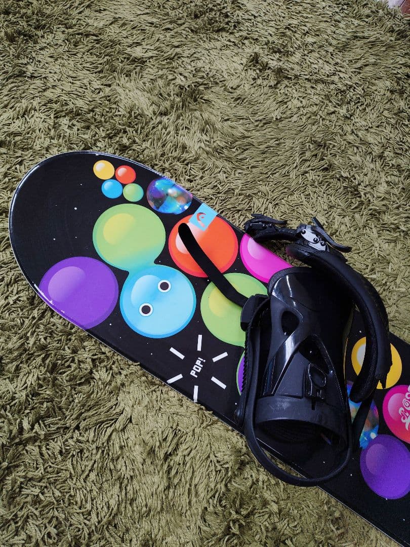 スノーボード セット HEAD 美品 128 ジュニア キッズ 子供