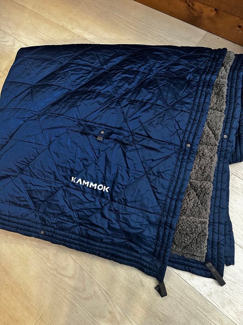 kammok mountain blanket ネイビー