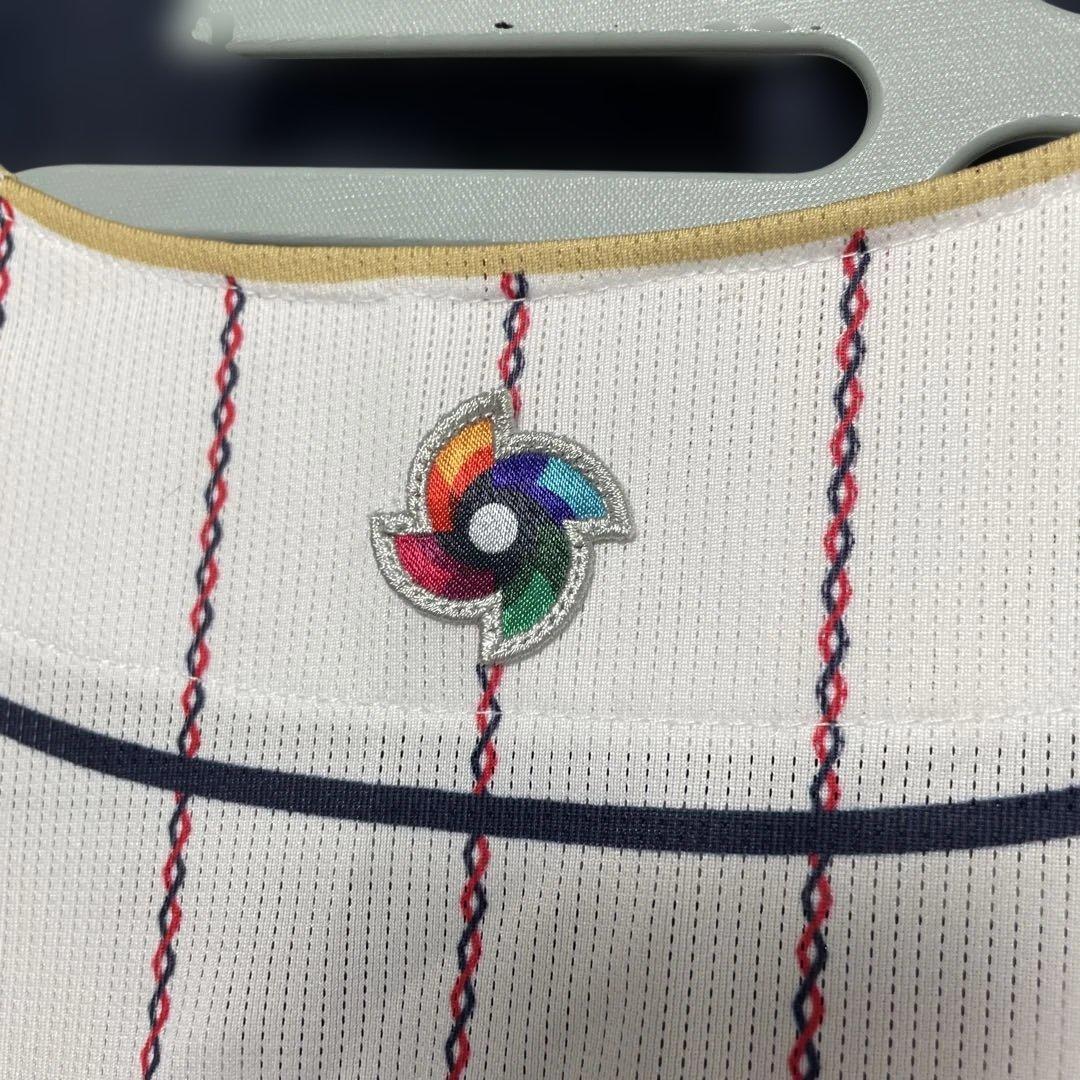 サイズＬ　２０２３ＷＢＣ　大谷翔平選手　レプリカ　ユニフォーム(ホーム　刺繍）