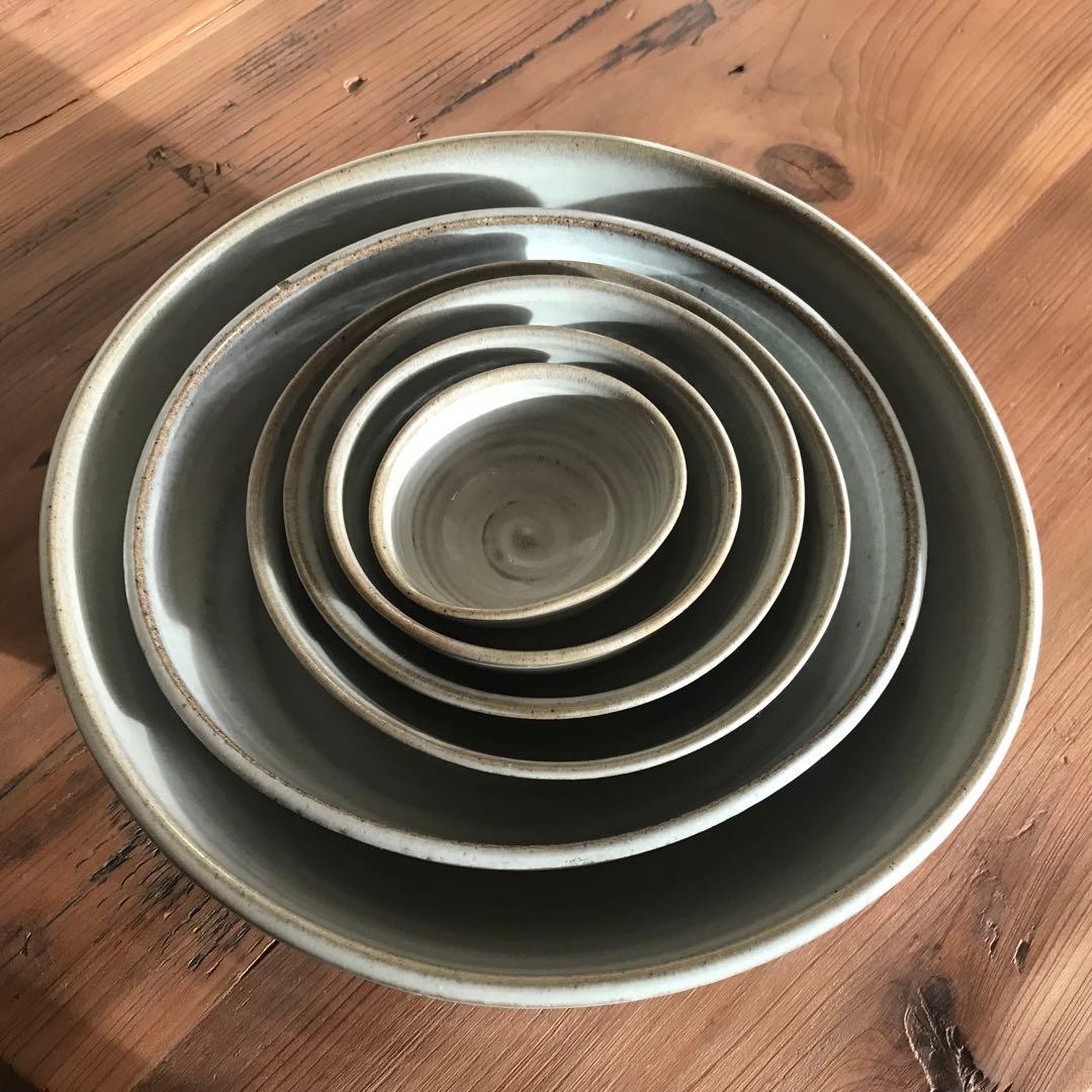 湯布院　入れ子　ボウル　椀　茶碗　祥納蘊窯　小鉢　中鉢　大鉢　セット