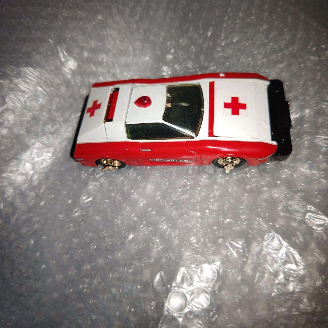 ポピー　チェンジマシン　救急消防車　現状品
