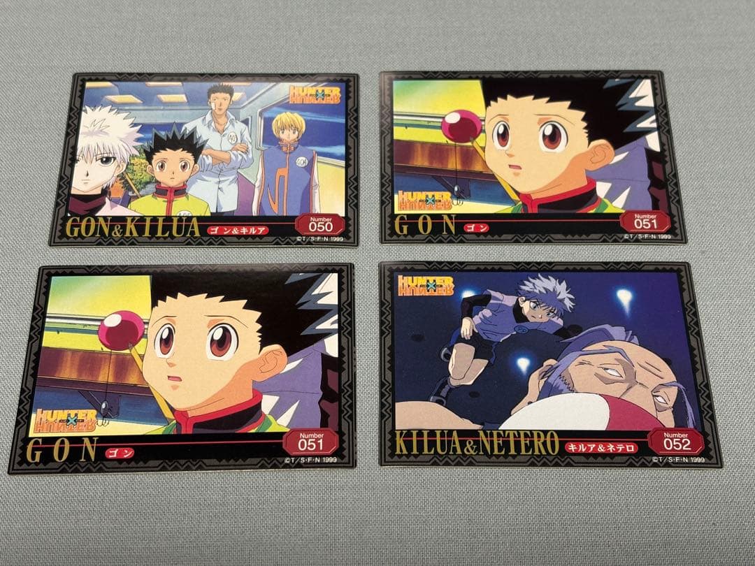 HUNTER×HUNTER 2000年製 カードシール18枚セット ヒソカ他