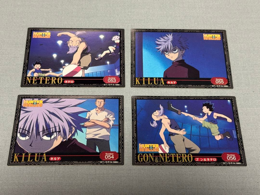 HUNTER×HUNTER 2000年製 カードシール18枚セット ヒソカ他