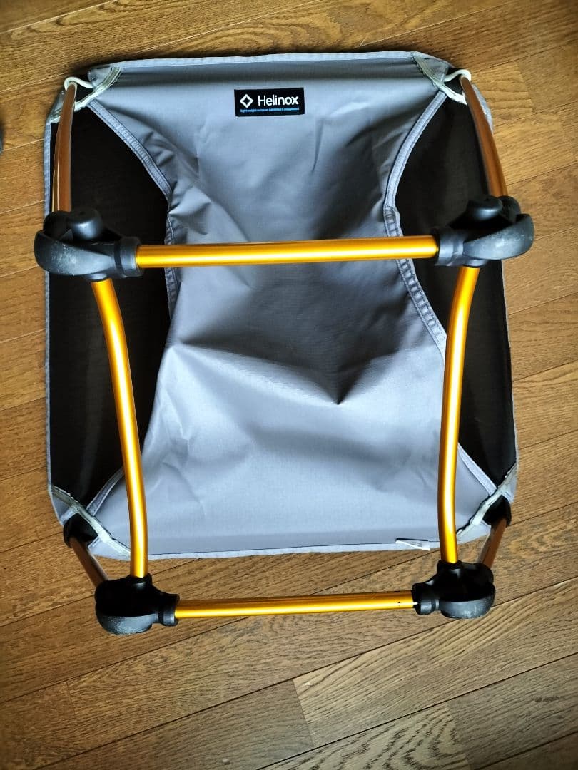 確認用：さくらフラット様　グランドチェア　ヘリノックス　グレー（中古品）