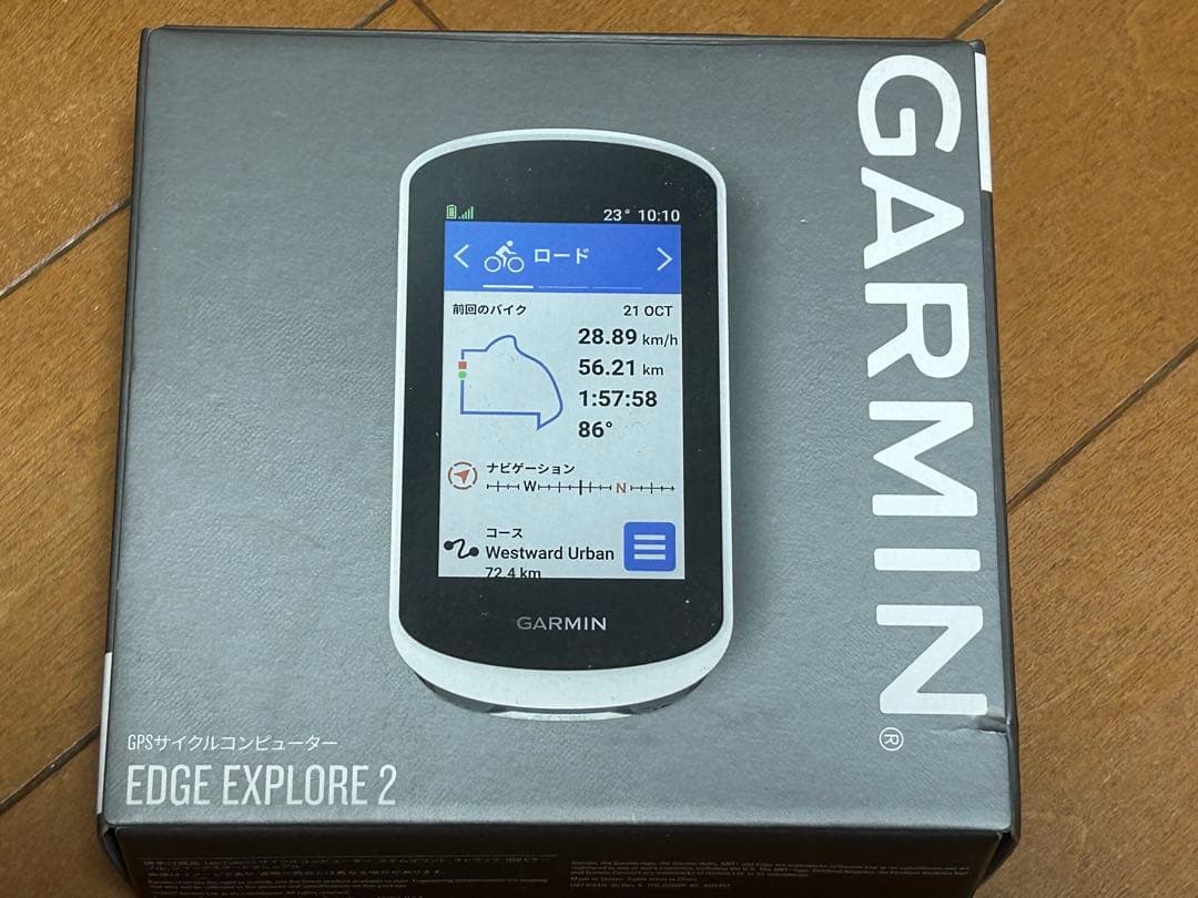 GARMIN Edge Explore 2 + ケイデンスセンサー
