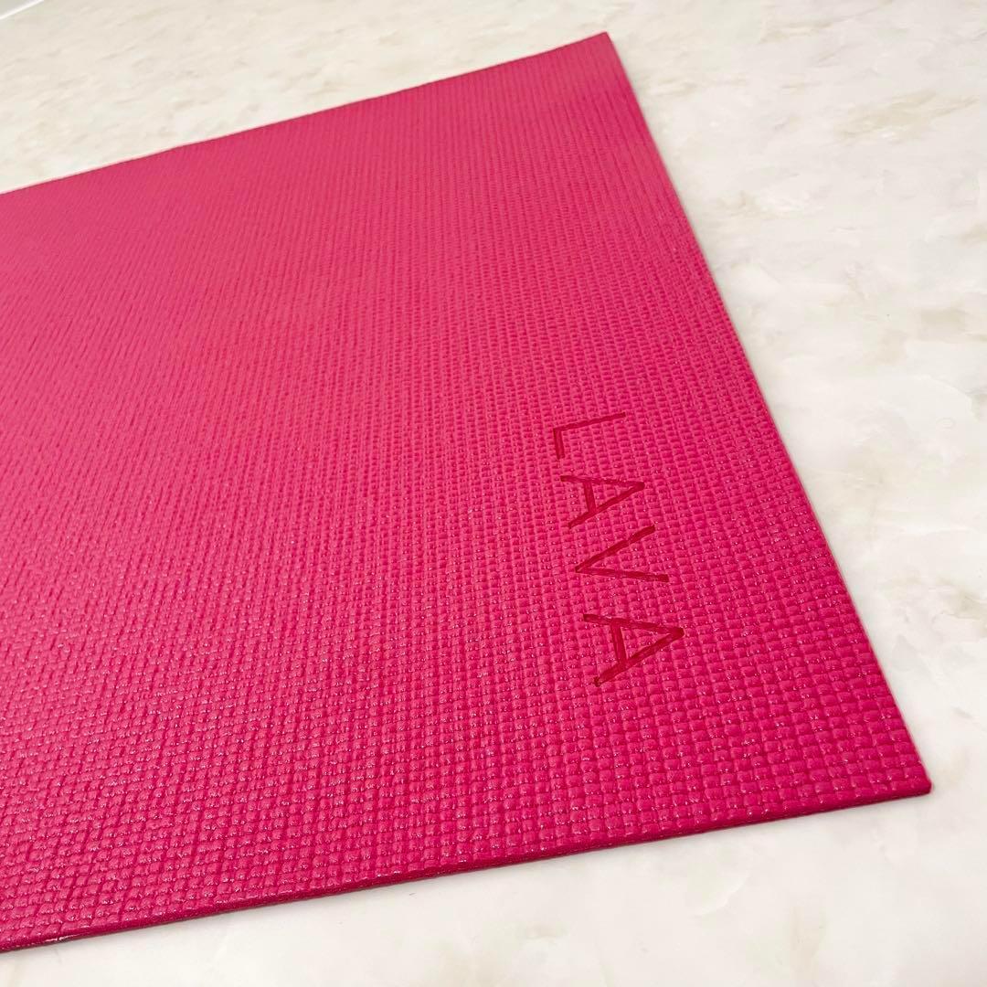 ♋ヨガマット　LAVA　ラバマット　２本セット　マゼンタ　ピーチ　２本セット