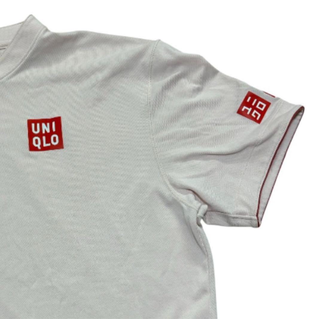 【美品】フェデラー　限定　ユニク　UNIQLO テニス　ウェア　M ピンク