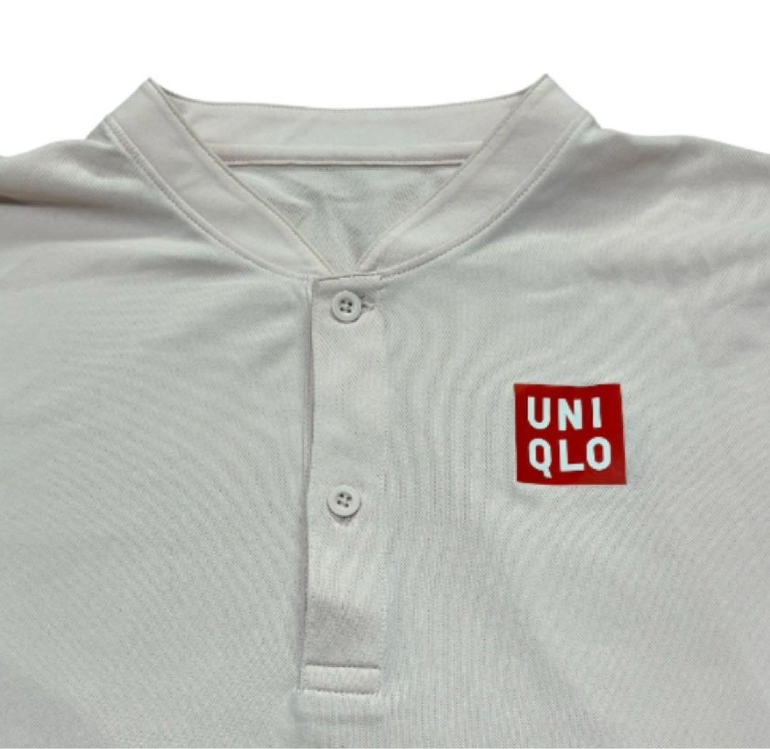【美品】フェデラー　限定　ユニク　UNIQLO テニス　ウェア　M ピンク