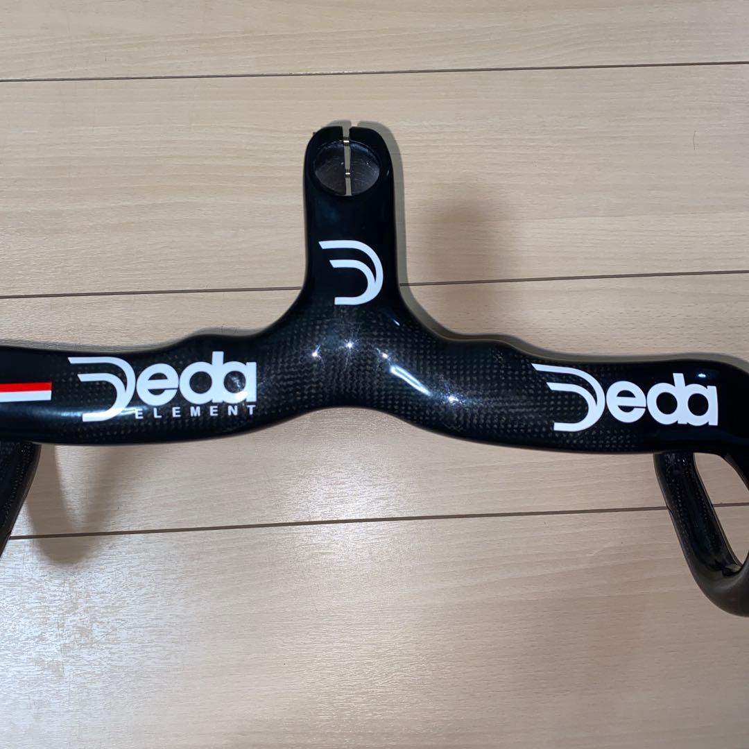 桃*様 DEDA 風 カーボンハンドル 一体型 軽量 ロード ピスト ドロップハ