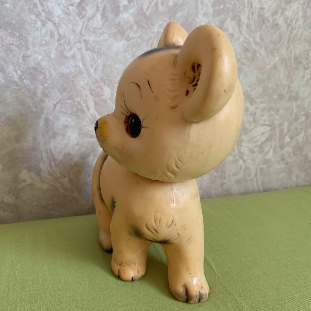 ⭐️当時物⭐️昭和レトロ ⭐️ビンテージ ⭐️子グマ 子イヌ 動物 ⭐️ソフビ⭐️