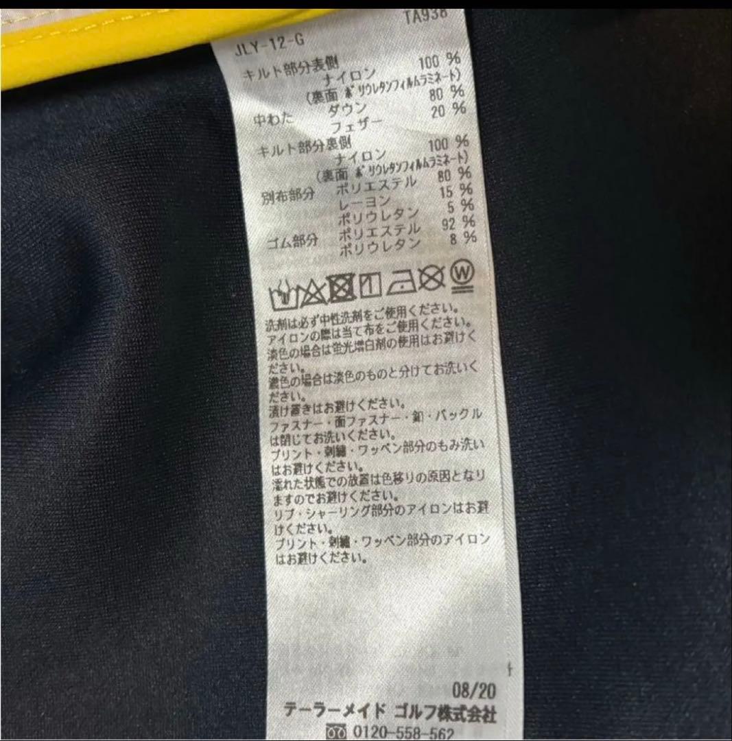 テーラーメイド　ダウンジャケット　Mサイズ