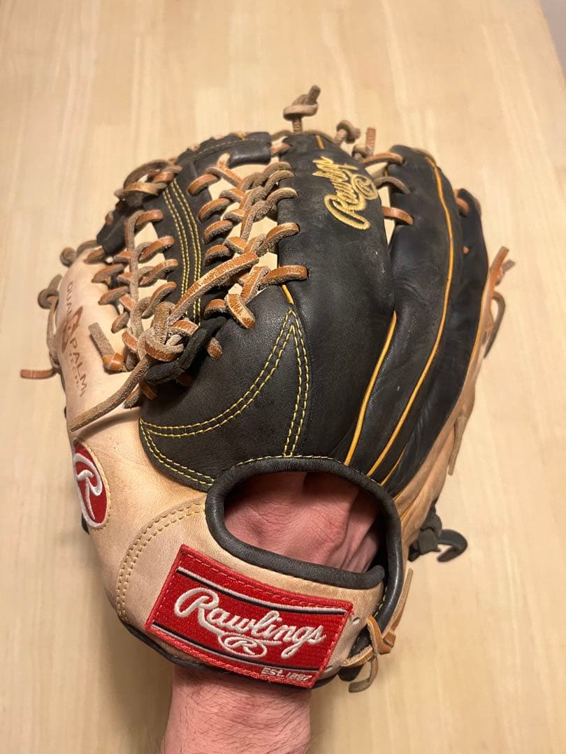 軟式グローブ Rawlings 野球　左利き