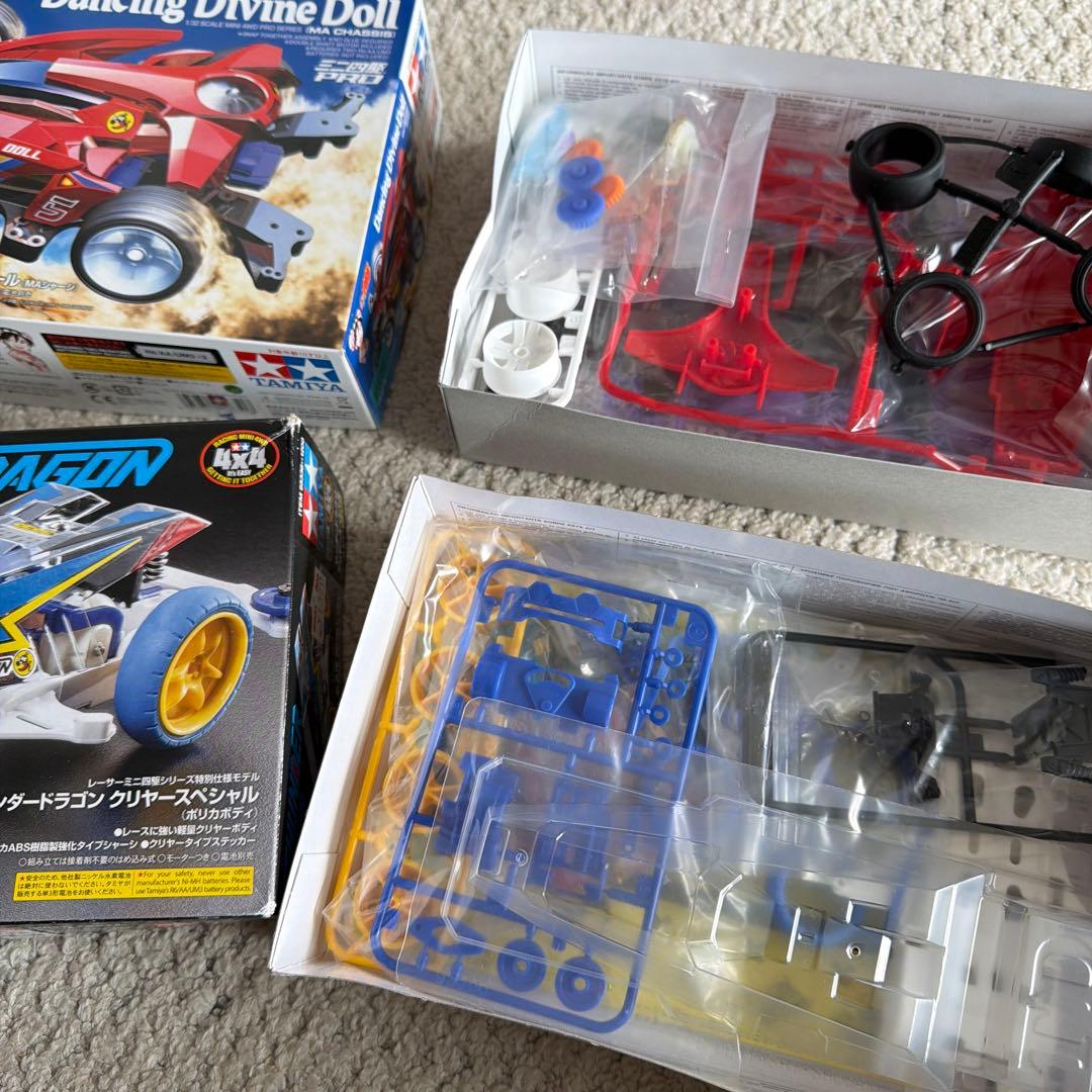 ミニ四駆 18台セット パーツ付き マッハダッシュモーター