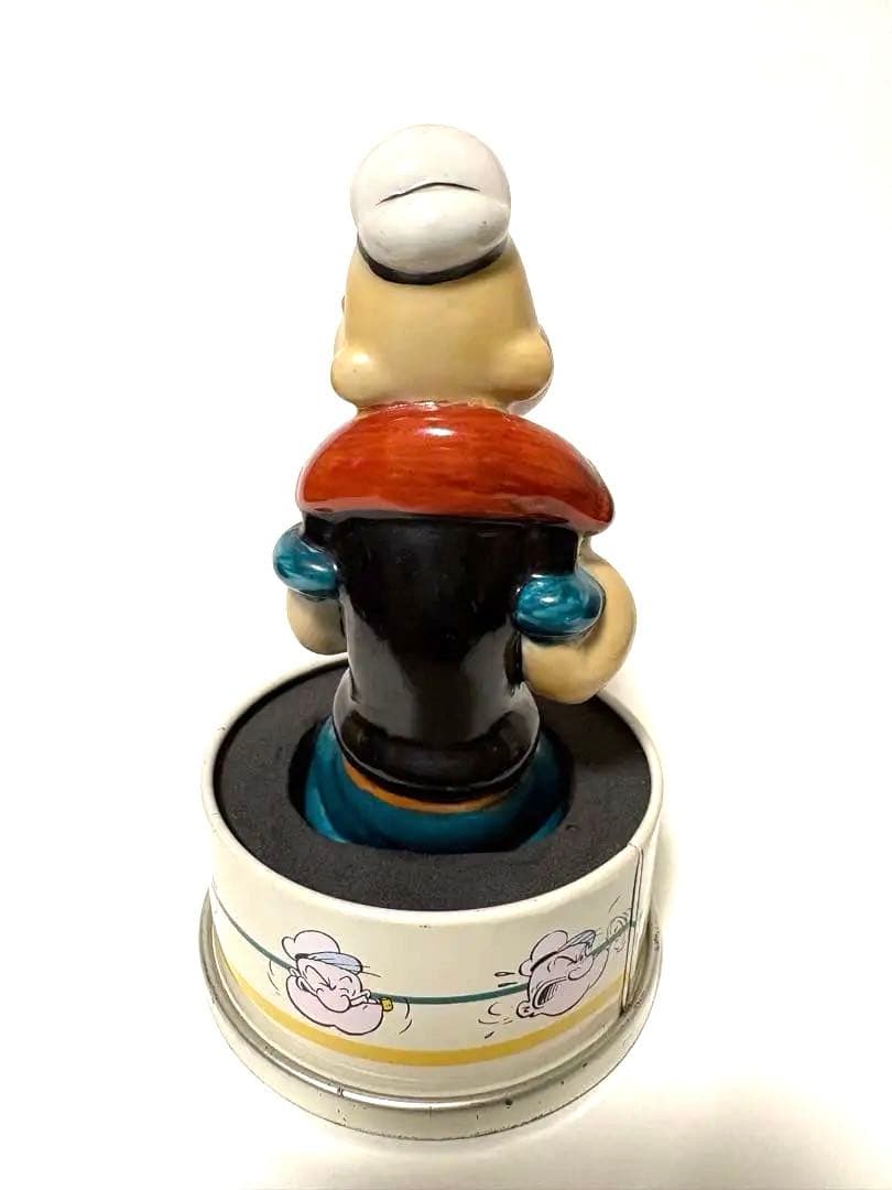 ポパイ フィギュア 陶器風 置物 レトロ ヴィンテージ 1994年製