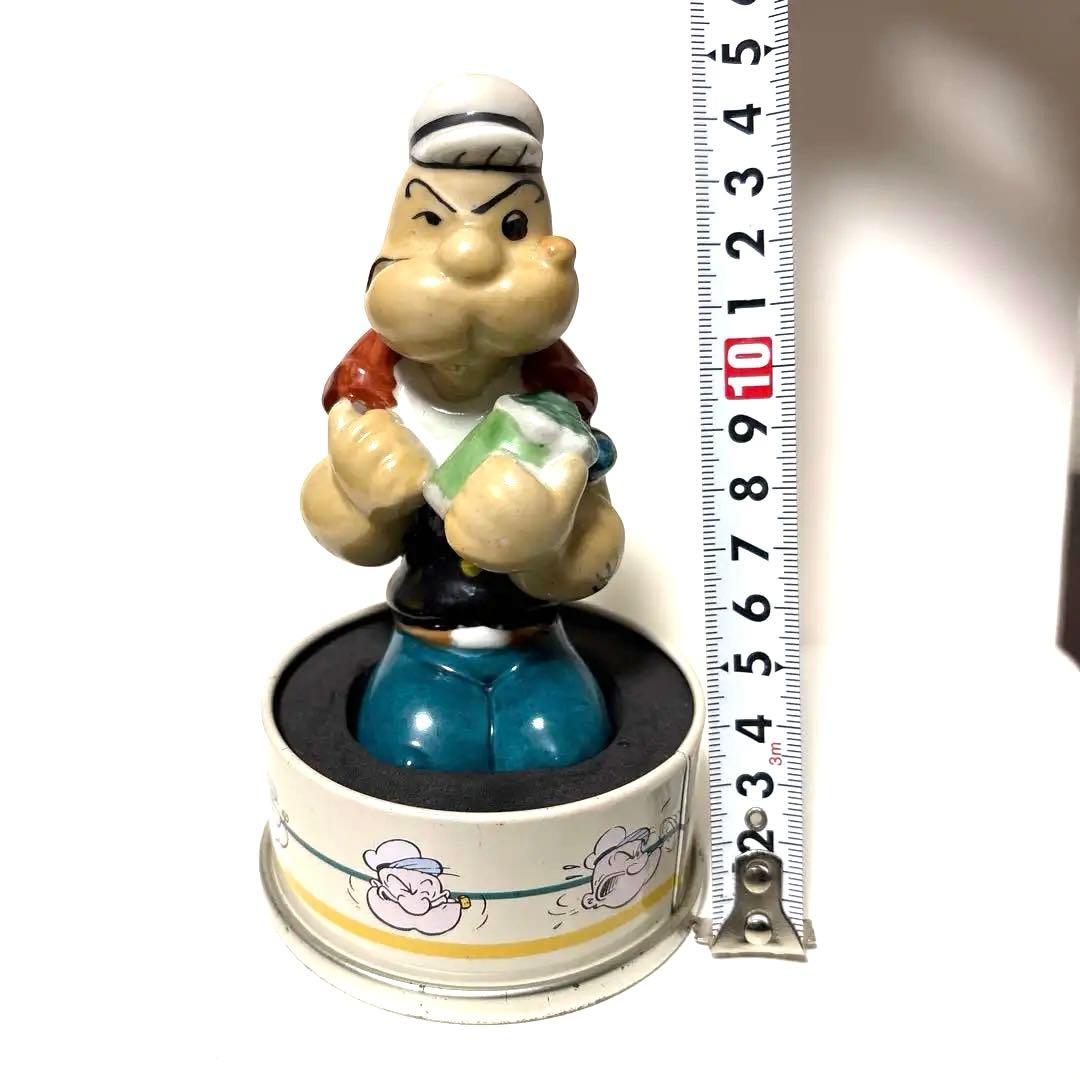 ポパイ フィギュア 陶器風 置物 レトロ ヴィンテージ 1994年製