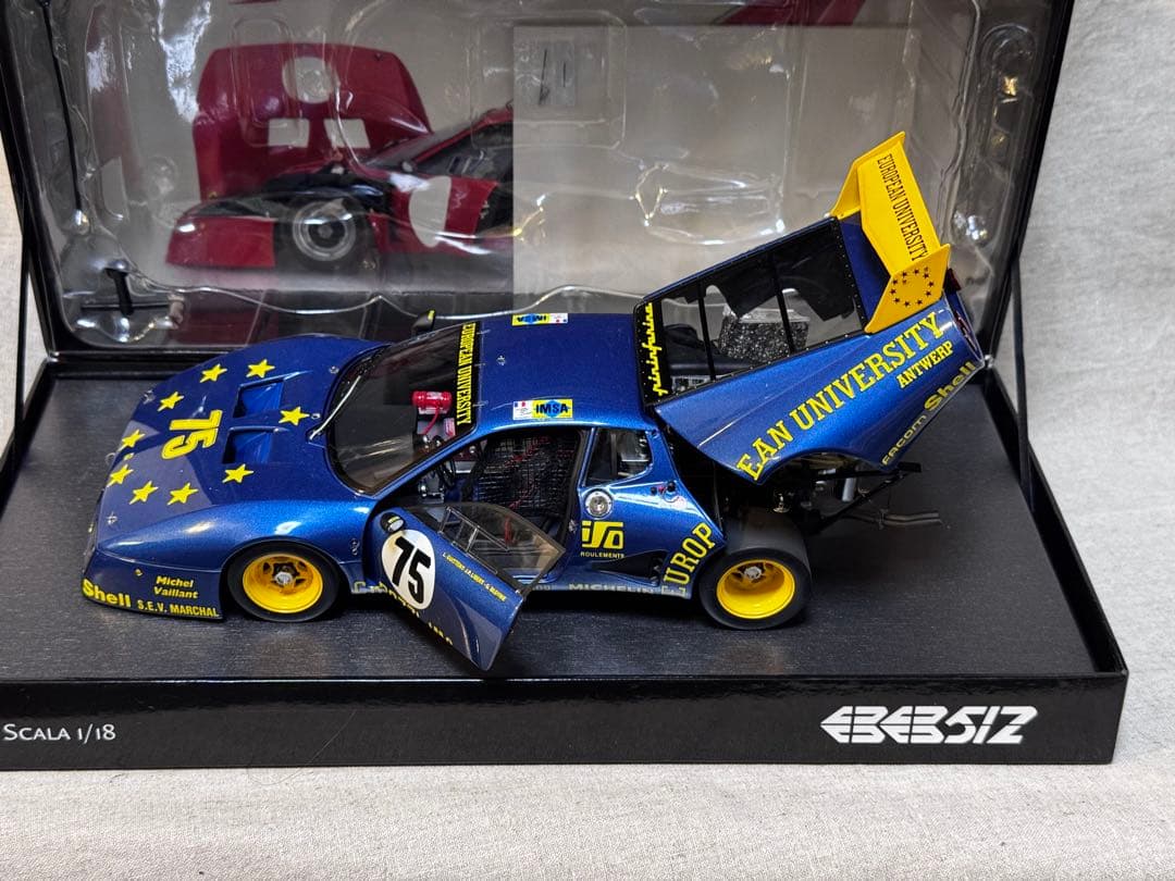 ミニカー Ferrari 512BB LM 1980 JLM Racing