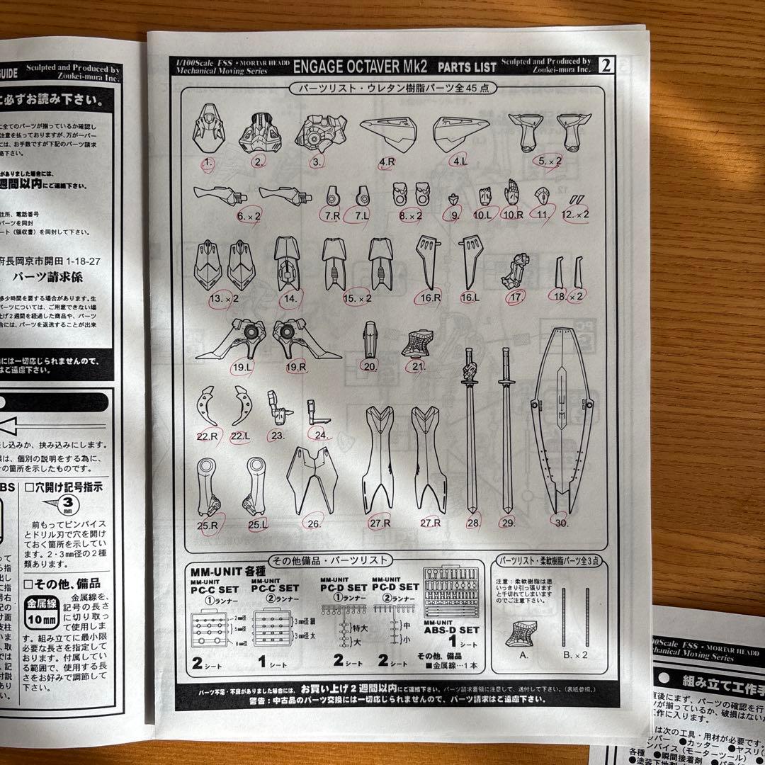 FSS ファイブスター物語　ボークス　エンゲージSR1,SR2,SR3