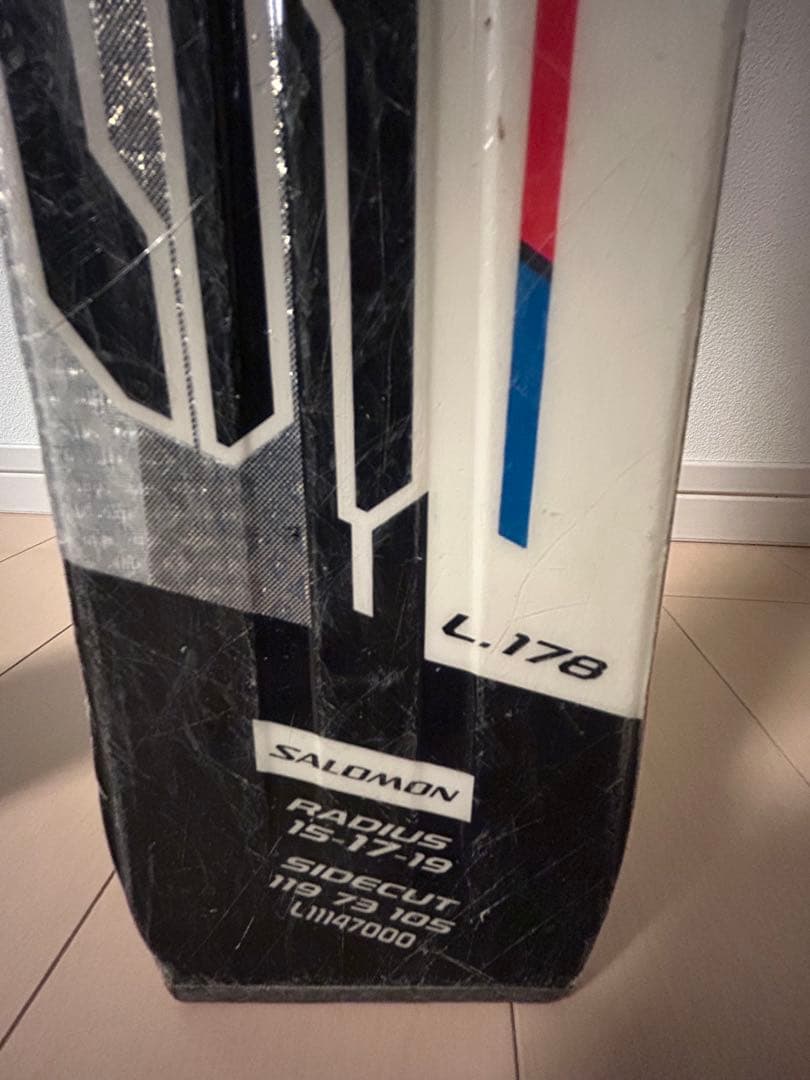 SALOMON 24 スキー板 バインディング付き　178cm