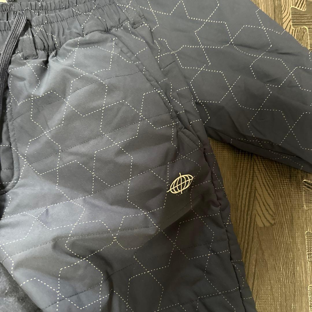 【Munsingwear】ゴルフ セットアップ M リバーシブル 中綿 ネイビー