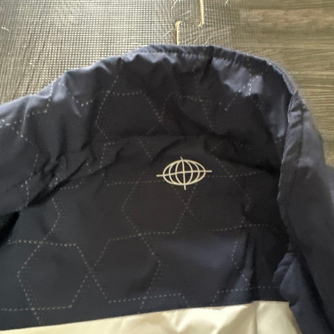 【Munsingwear】ゴルフ セットアップ M リバーシブル 中綿 ネイビー