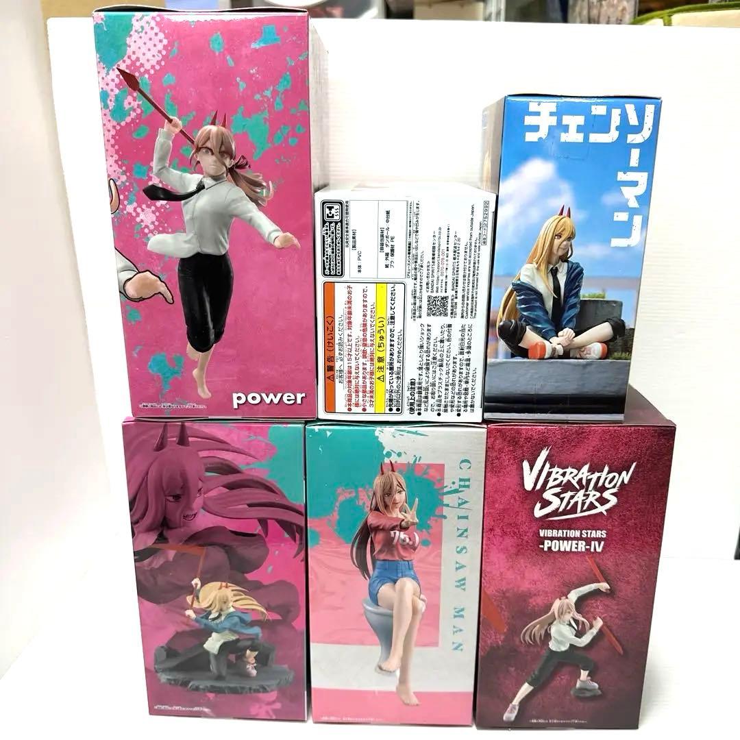 未開封　チェンソーマン　パワー　フィギュア　6点セット