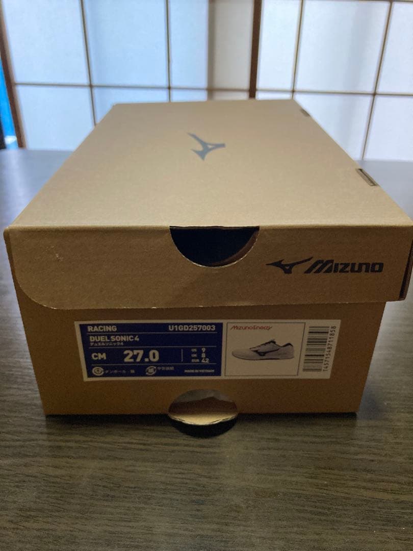 ミズノ　デュエルソニック4 Mizuno Duel Sonic 4 27.0cm