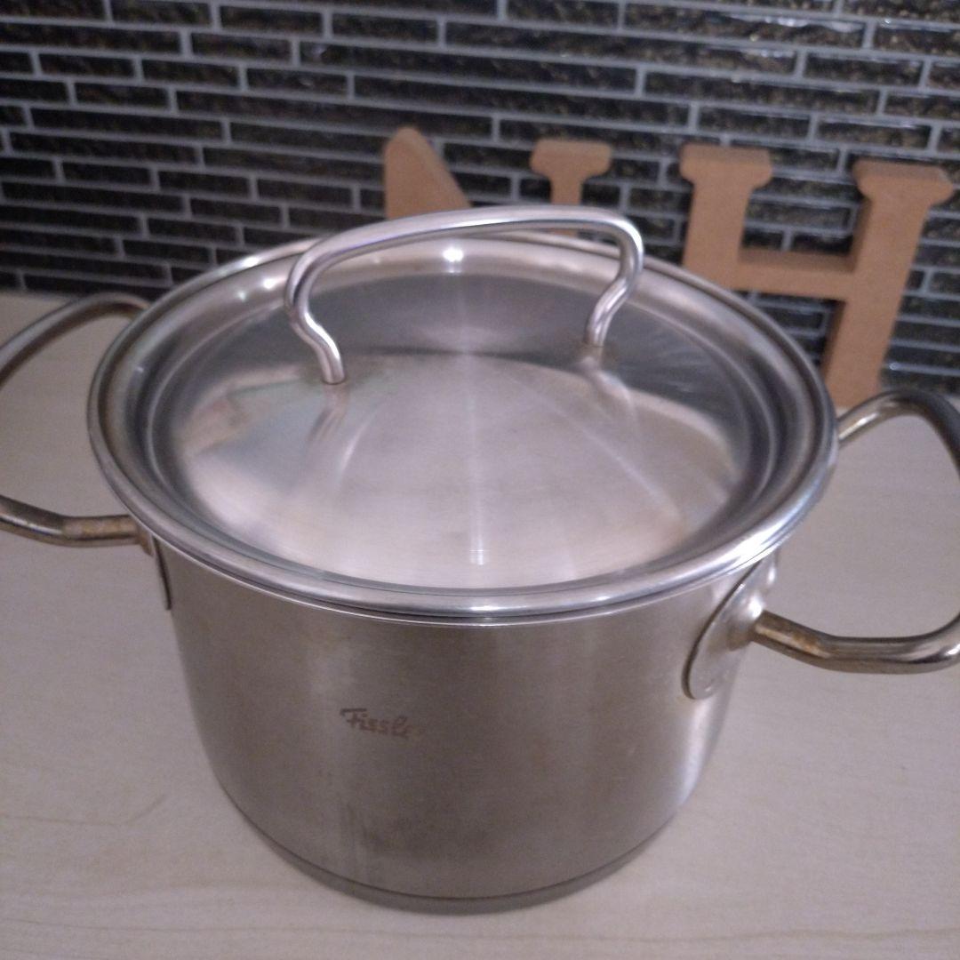 Fissler ステンレス鍋 2点両手鍋