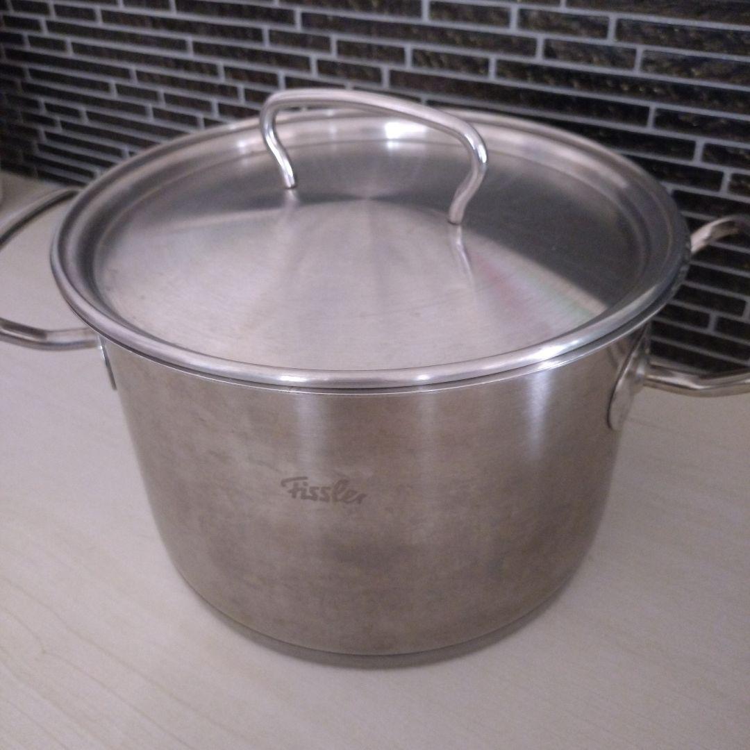 Fissler ステンレス鍋 2点両手鍋