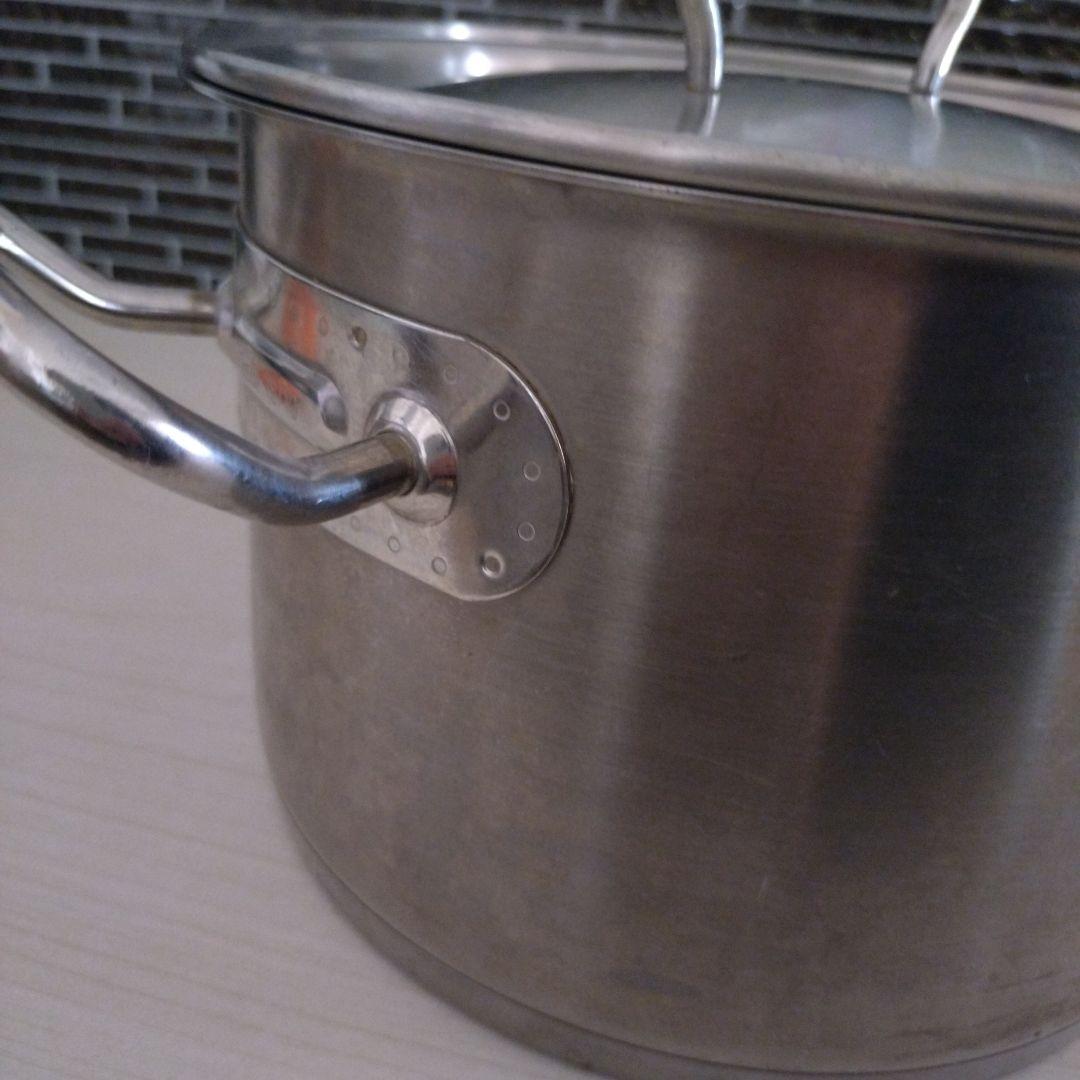 Fissler ステンレス鍋 2点両手鍋