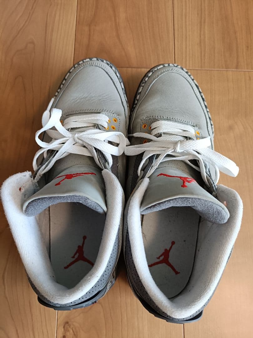 Air Jordan 3 グレー/オレンジ